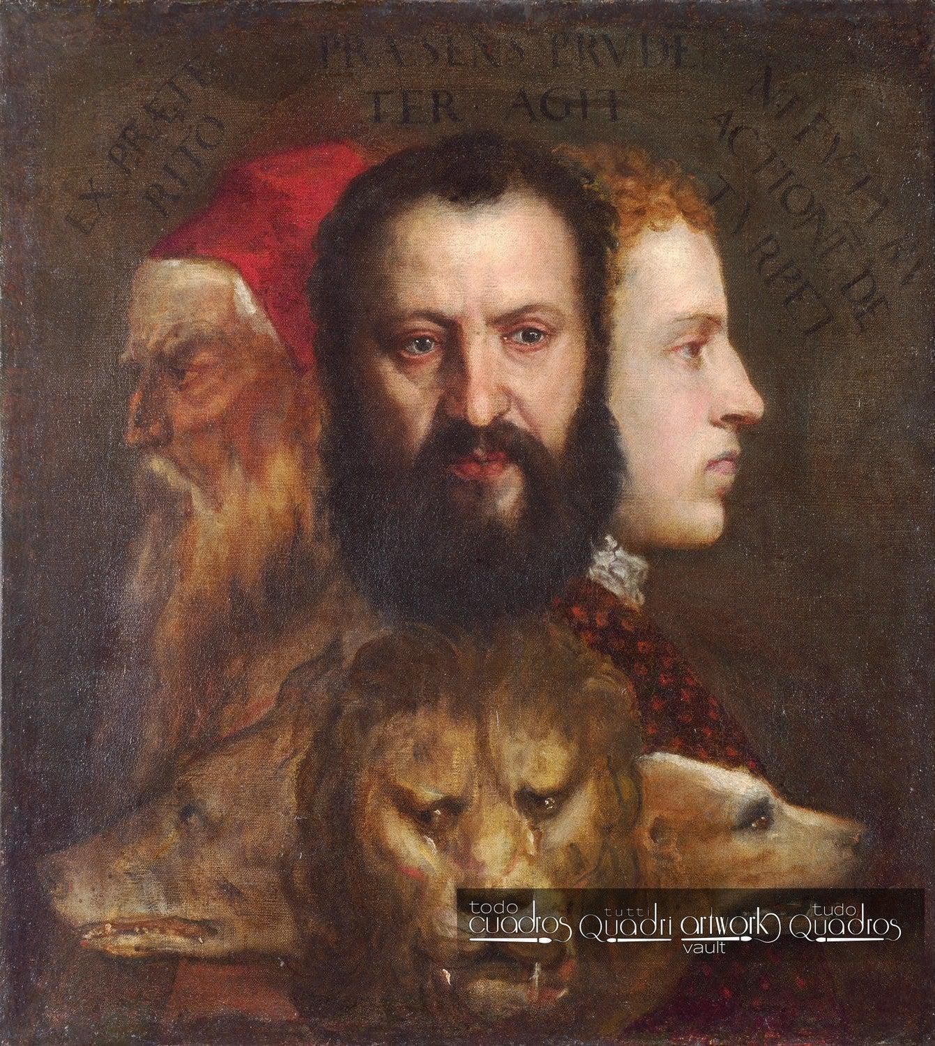 Allegorie der Klugheit, Tizian