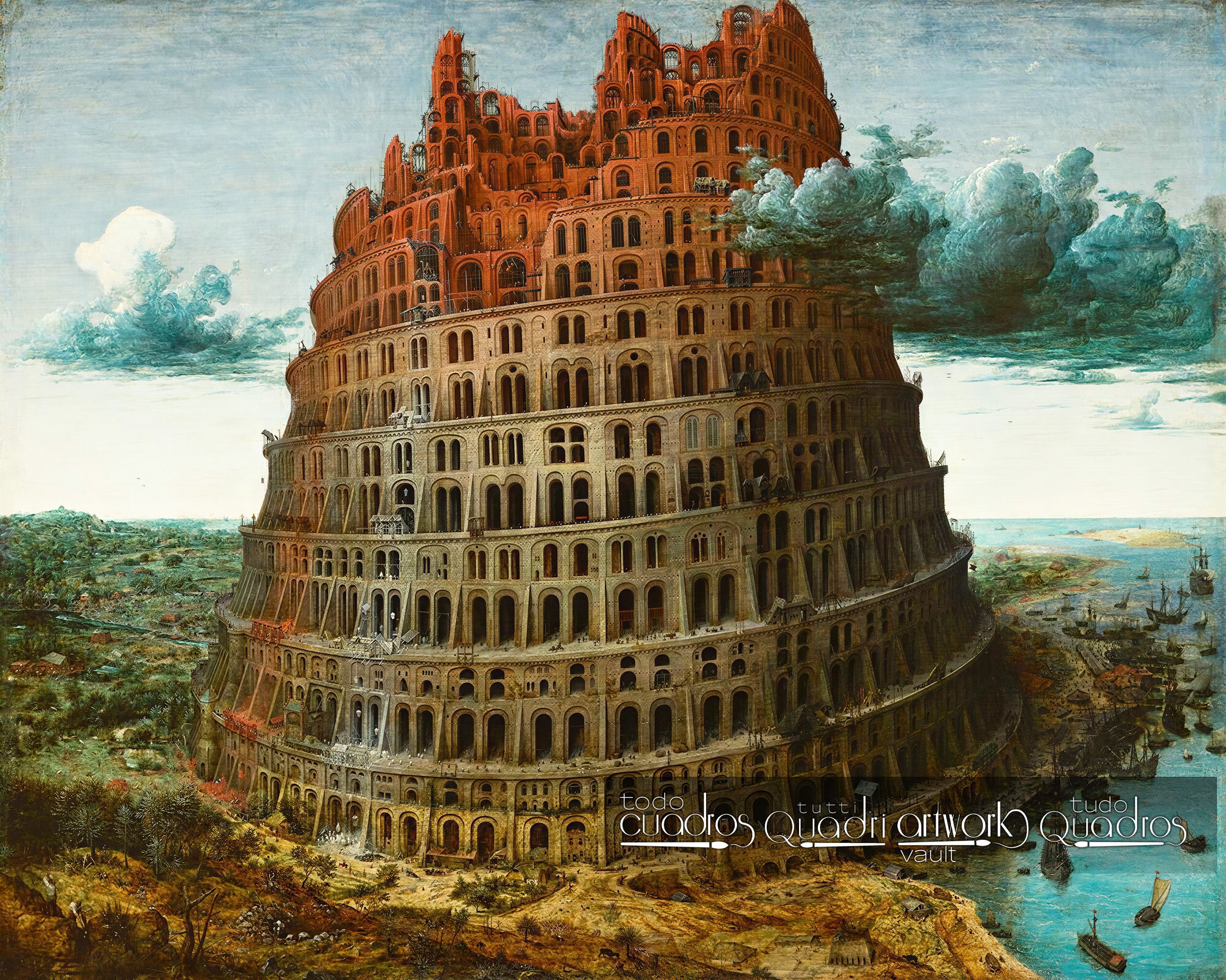 Turmbau zu Babel, Bruegel
