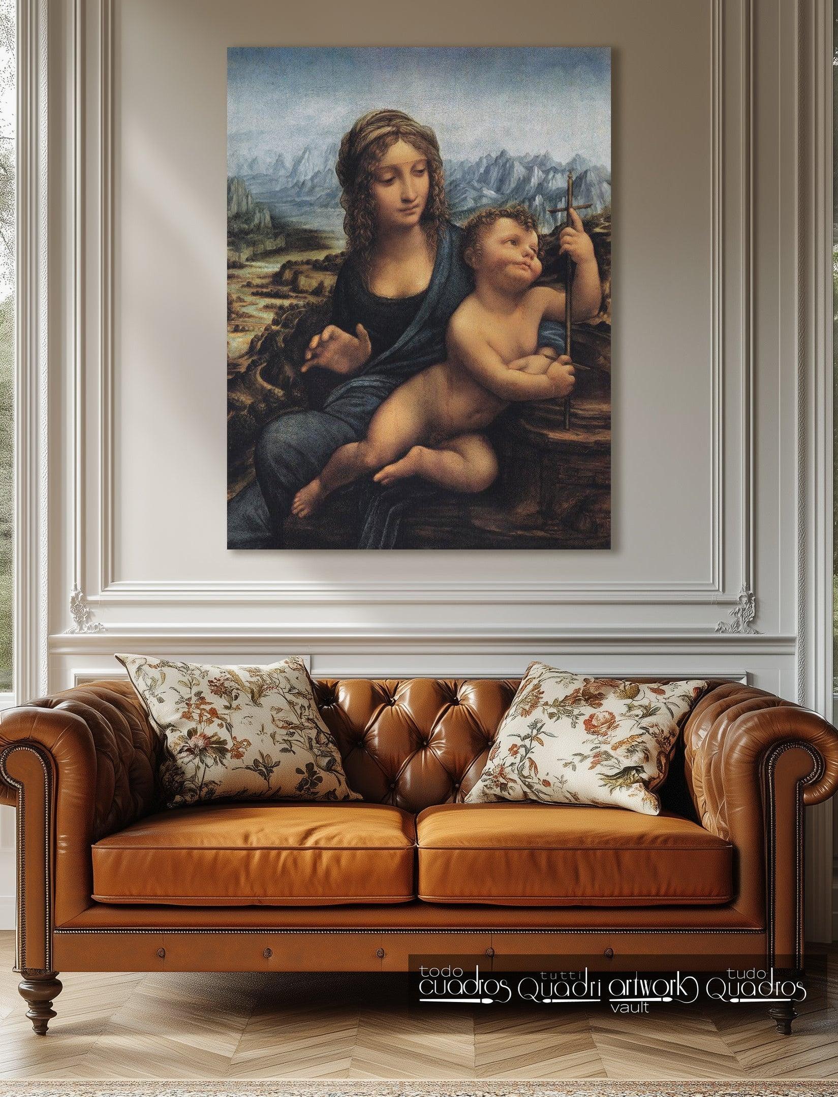 Madonna mit der Spindel, Leonardo da Vinci