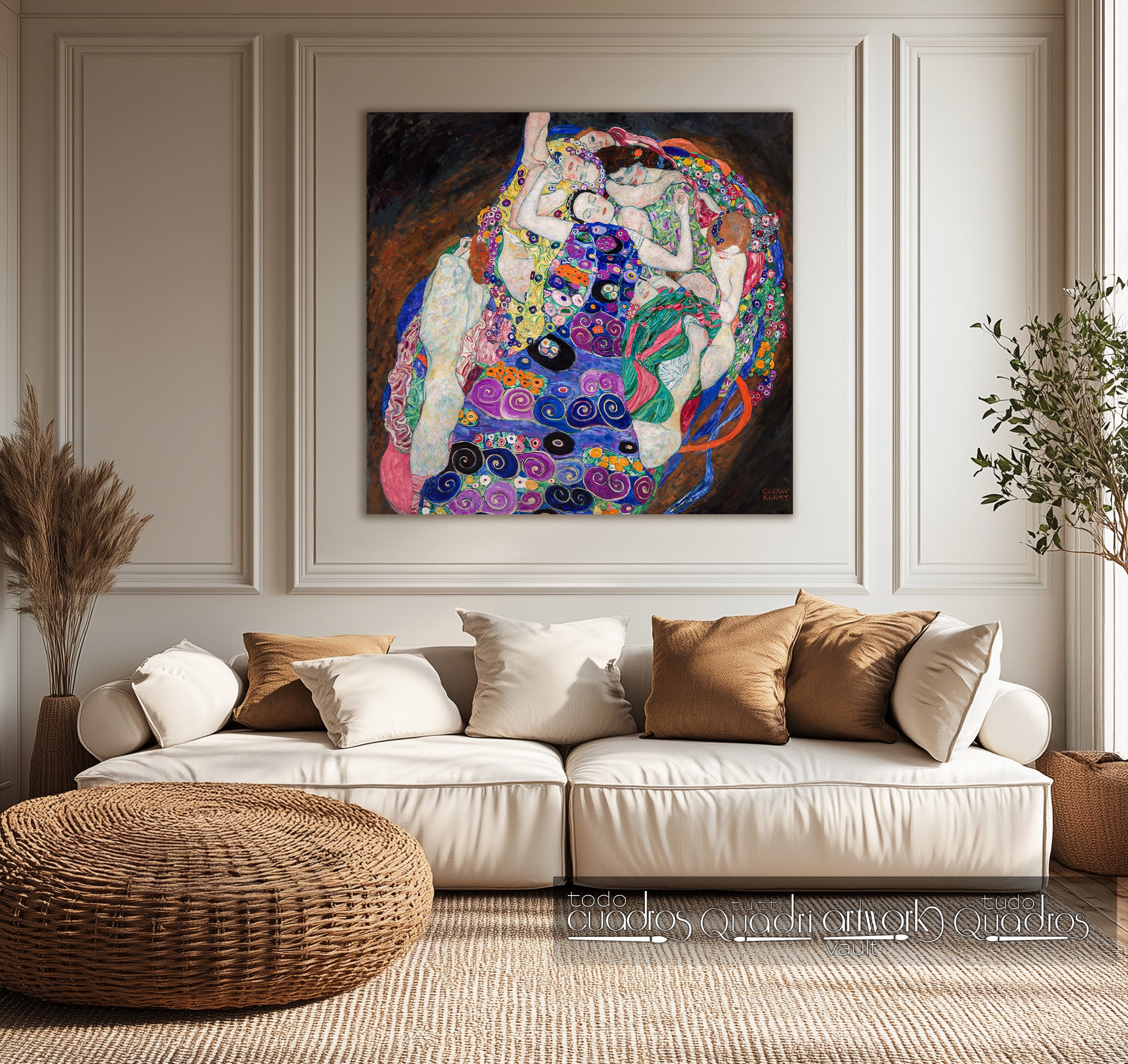 Die Jungfrau, Klimt