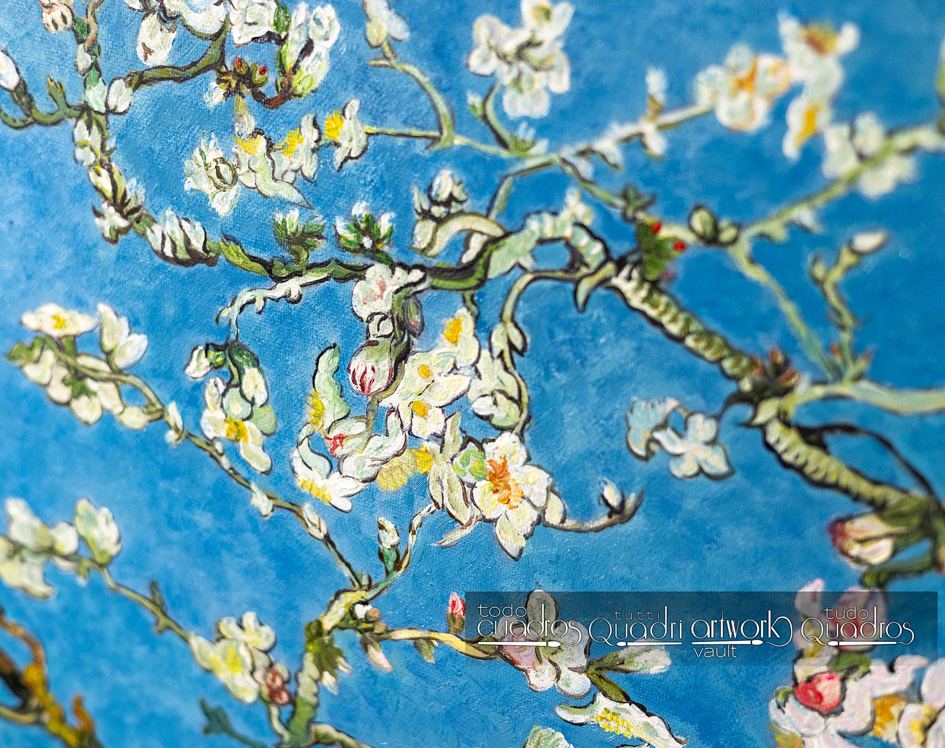 Blühender Mandelbaum, Van Gogh 