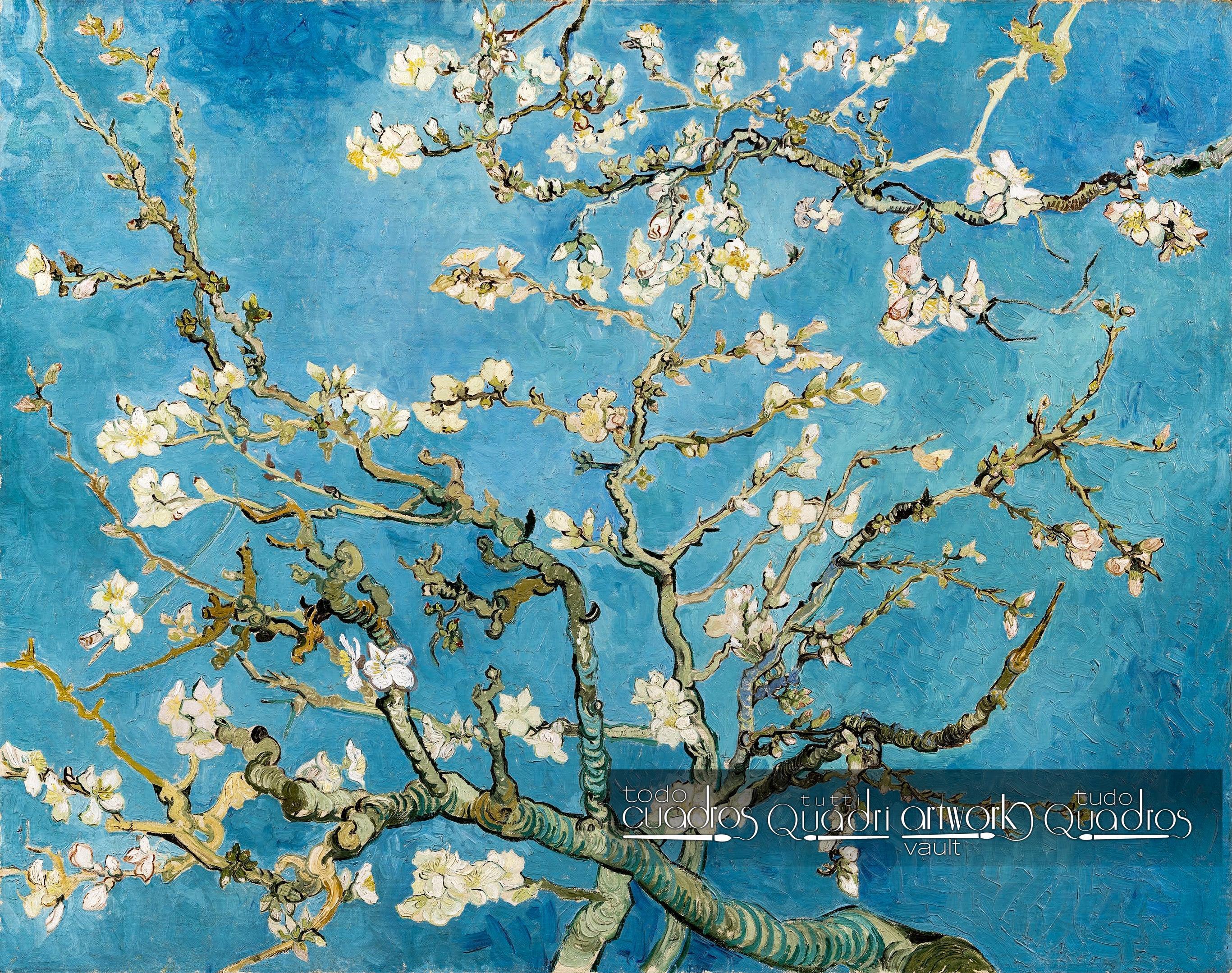 Blühender Mandelbaum, Van Gogh 