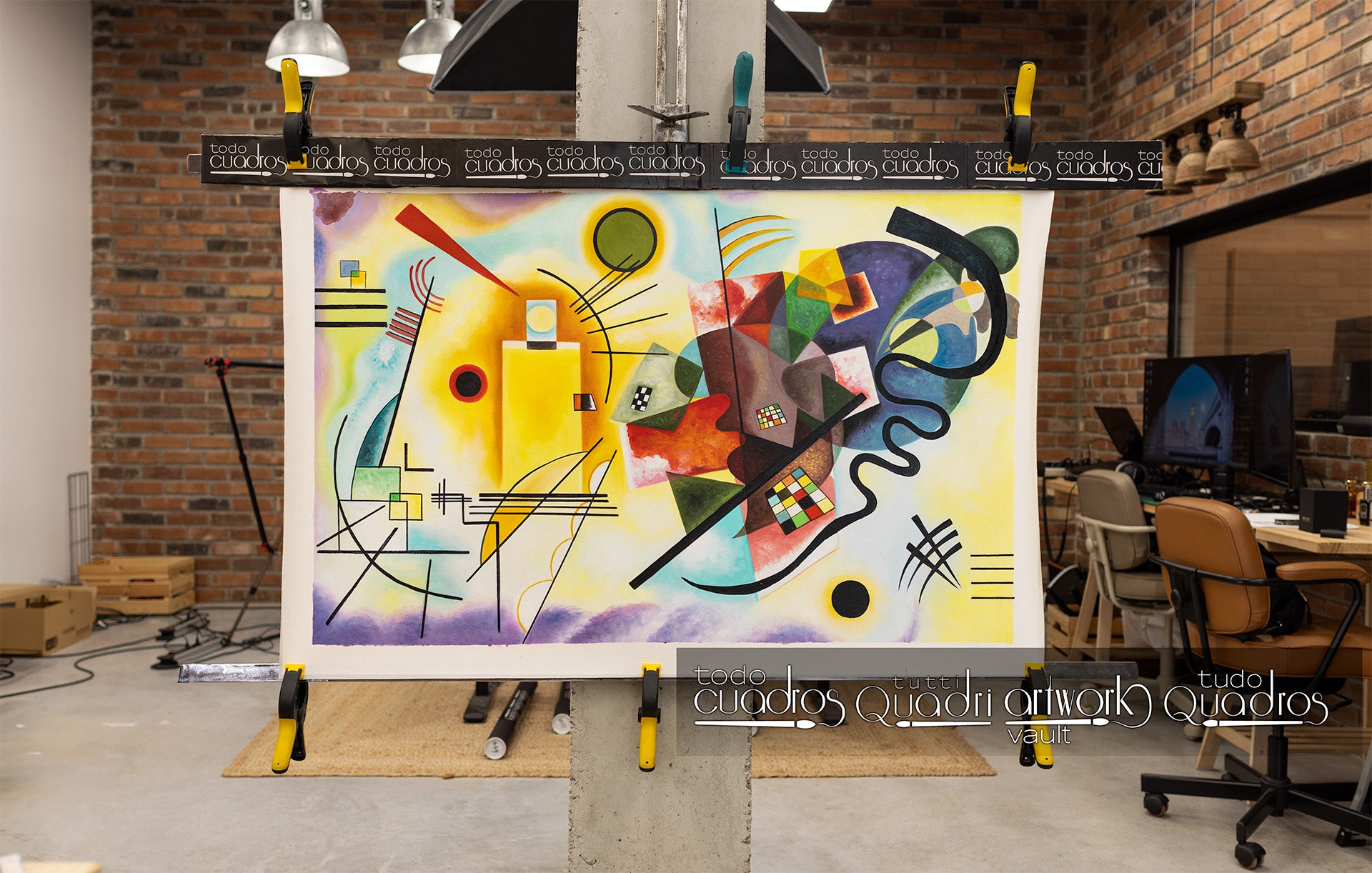 Gelb-Rot-Blau, Kandinsky