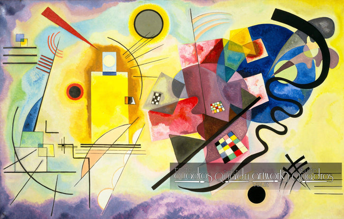 Gelb-Rot-Blau, Kandinsky