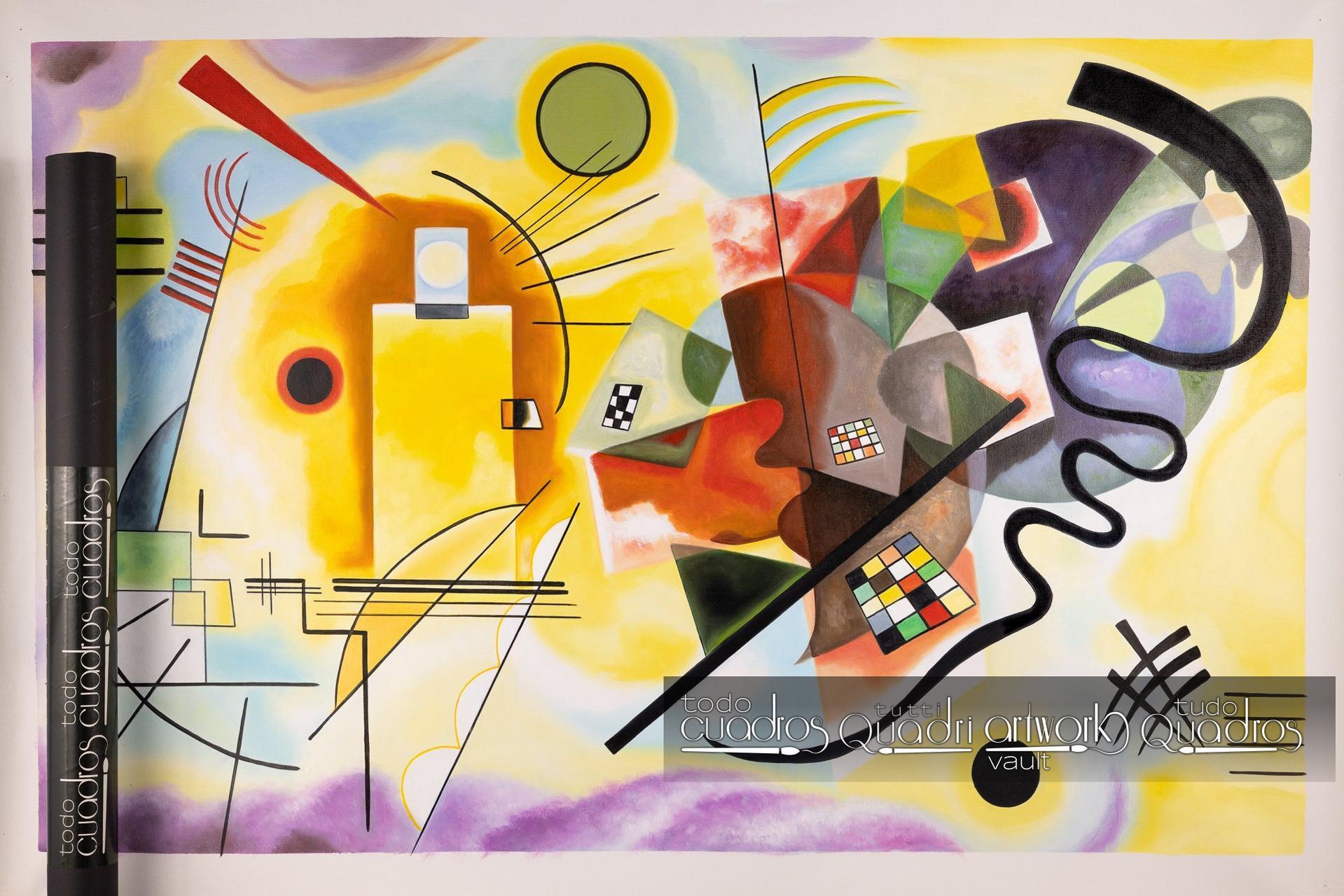 Gelb-Rot-Blau, Kandinsky