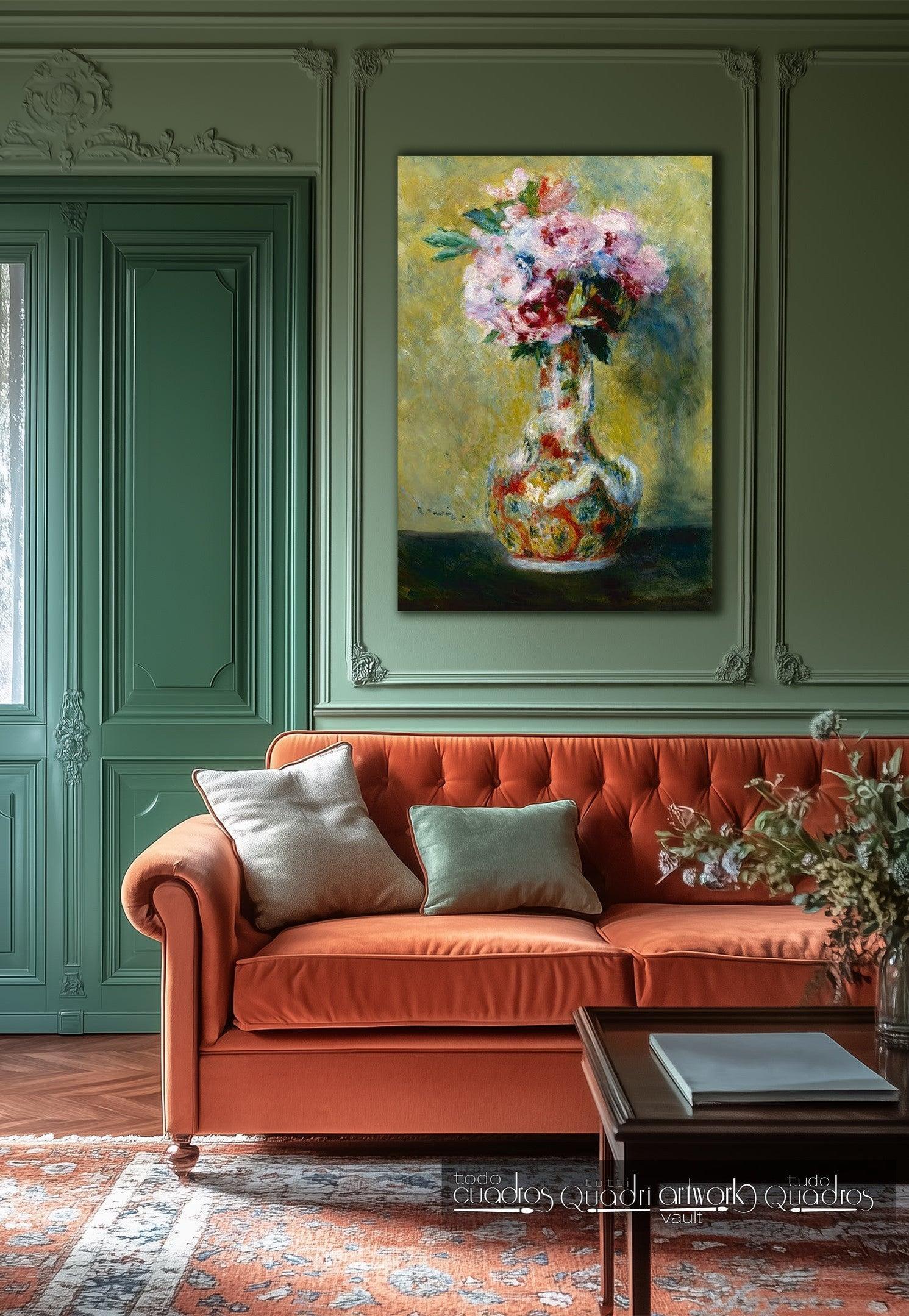 Blumenstrauß in einer Vase, Renoir
