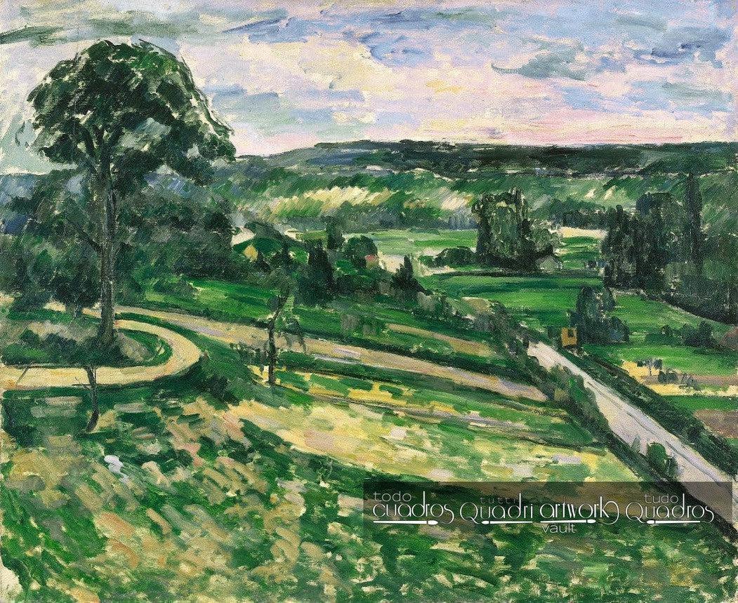 Der Baum an der Kurve, Cézanne