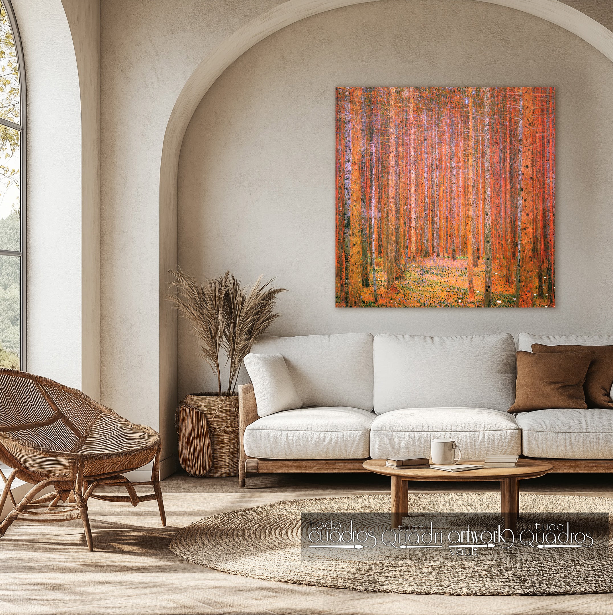 Kiefernwald, Klimt