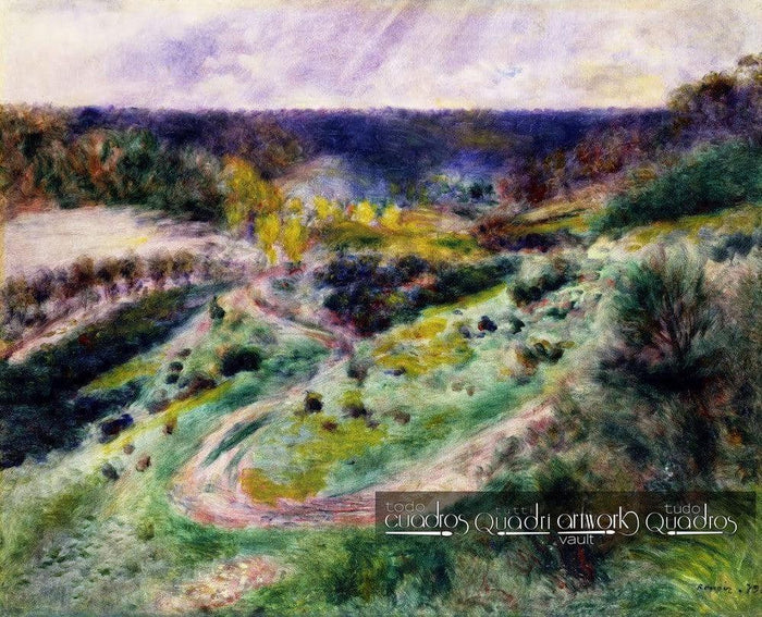 Weg in Wargemont, Renoir
