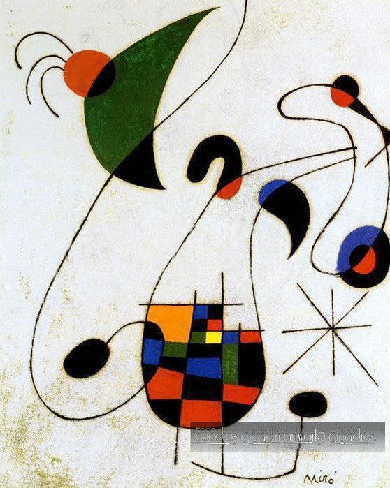 Der melancholische Sänger, Miró