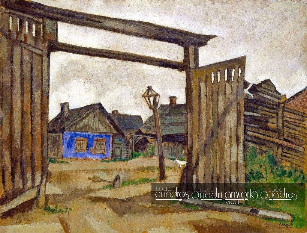 Haus in Witebsk, Chagall