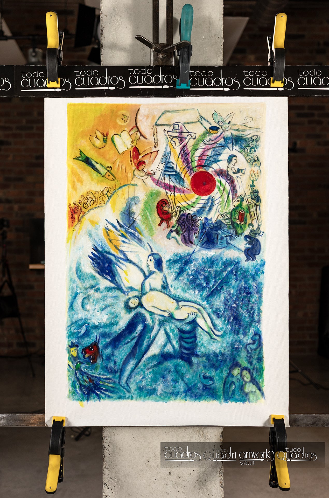 Die Erschaffung des Menschen, Chagall