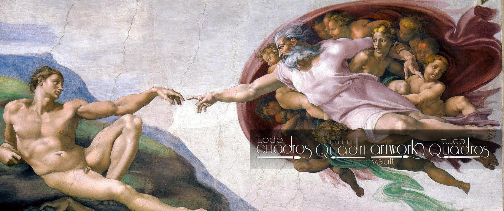 Die Erschaffung Adams, Michelangelo
