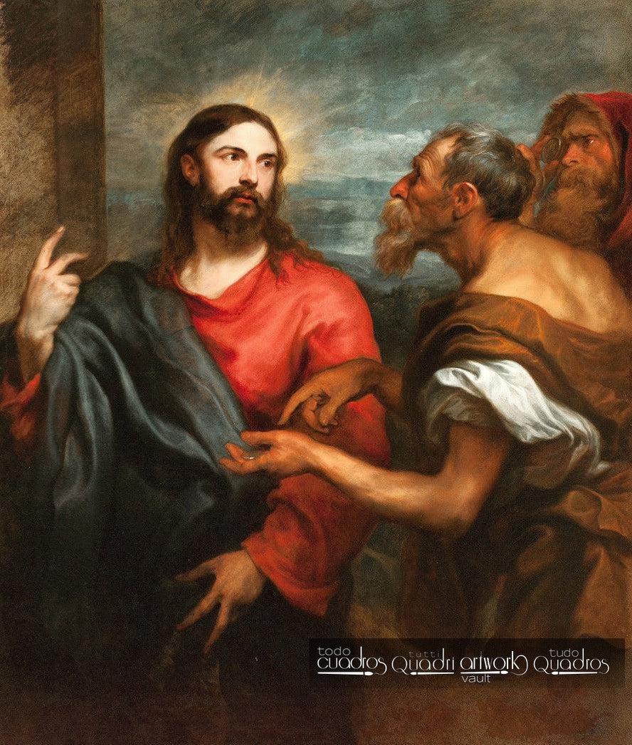 Christus mit der Münze, Anton Van Dyck