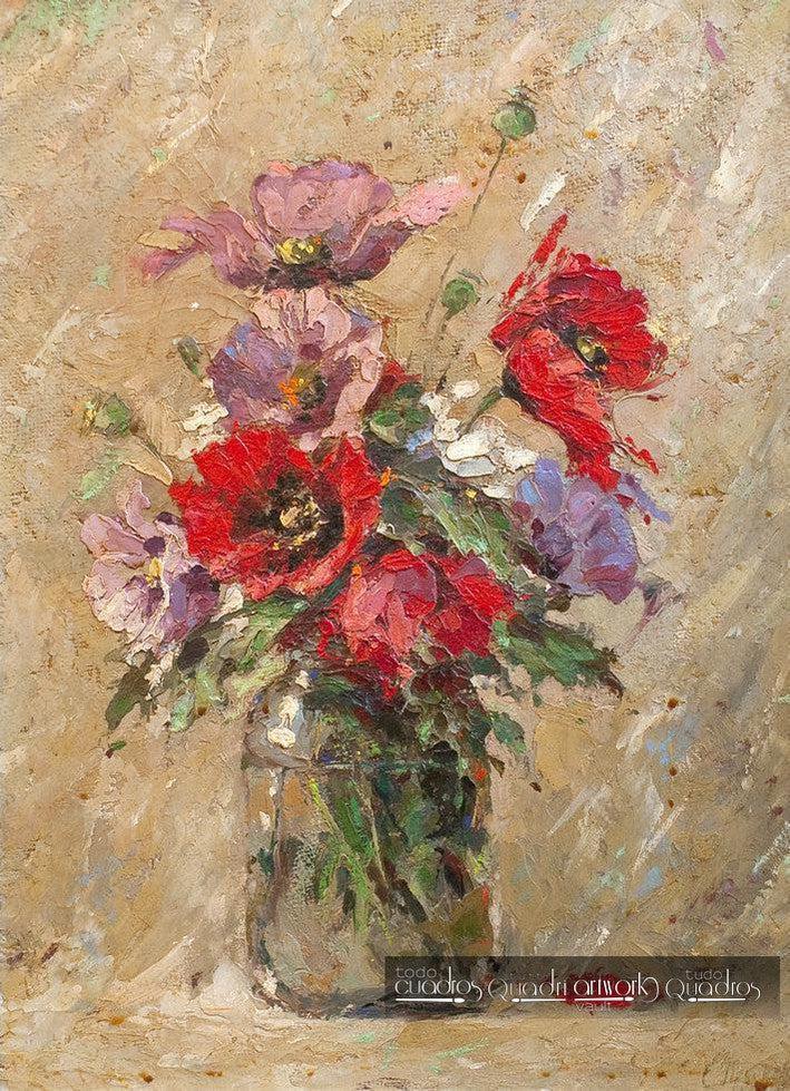 Rustikale Vase, Öl