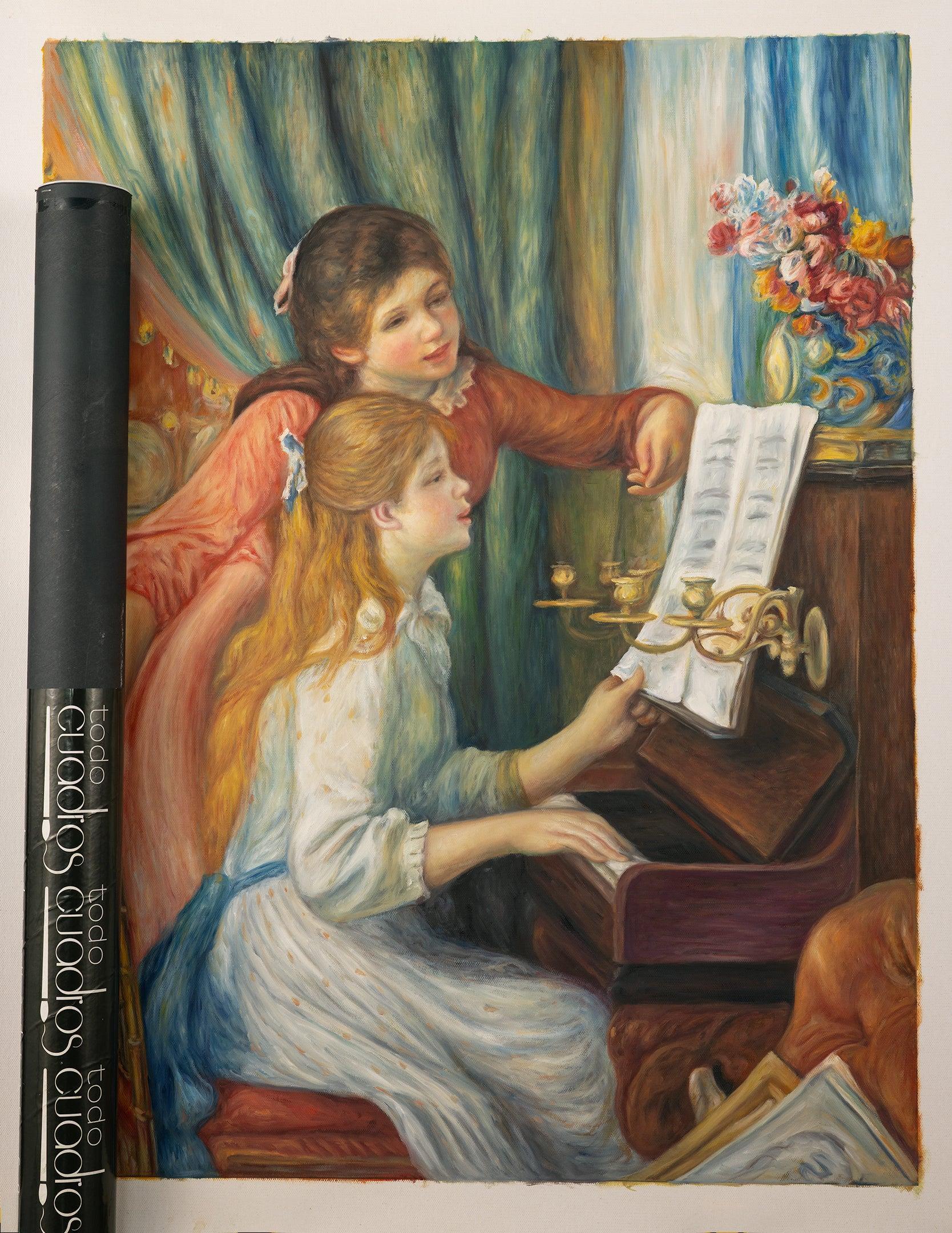 Junge Mädchen am Klavier, Renoir