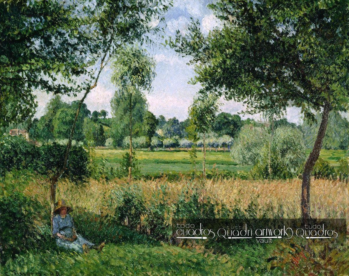 Morgendliches Licht in Éragny, Pissarro