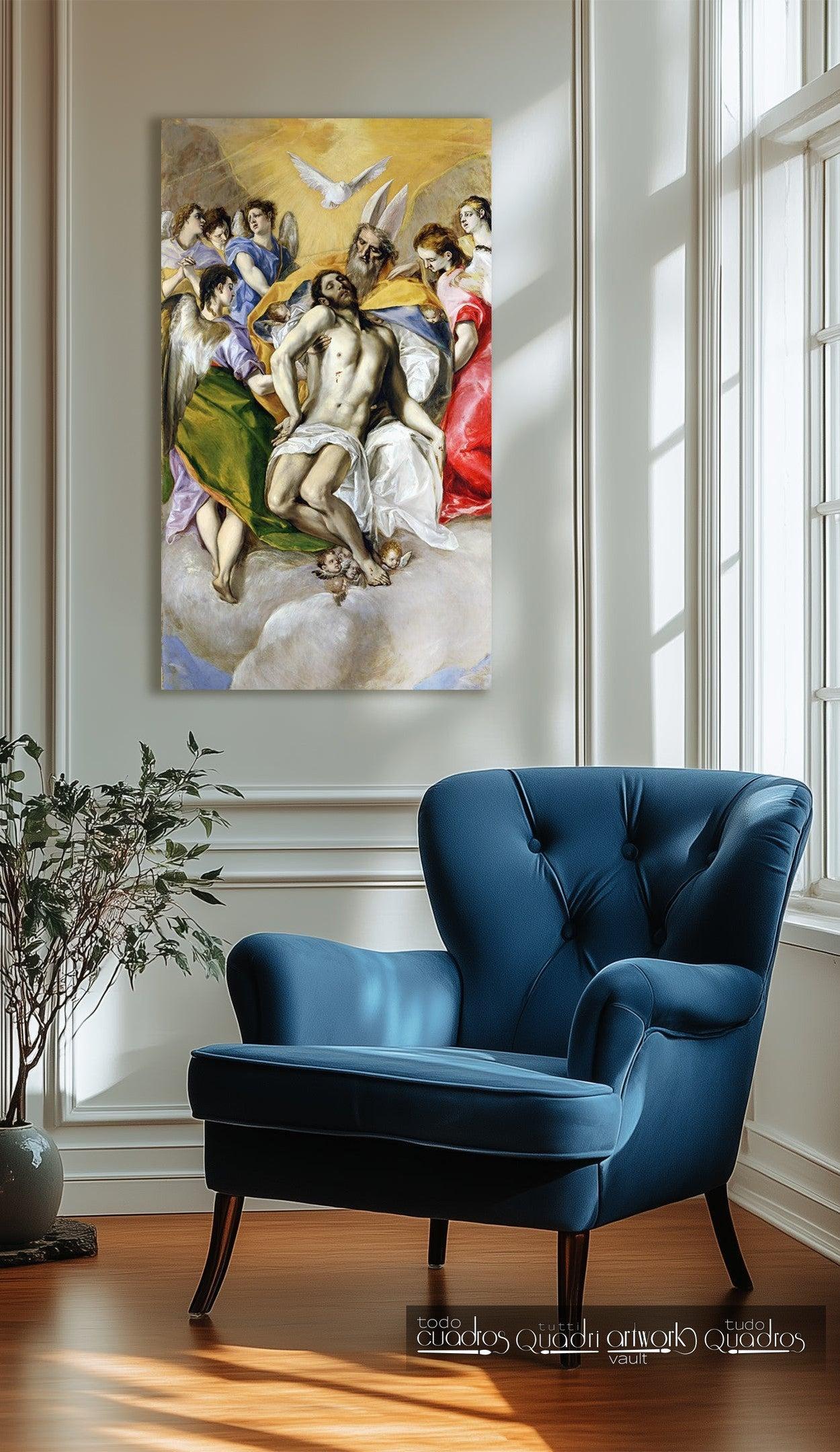 Die Heilige Dreifaltigkeit, El Greco