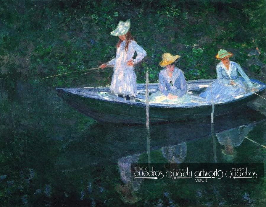 In der Barke, Monet