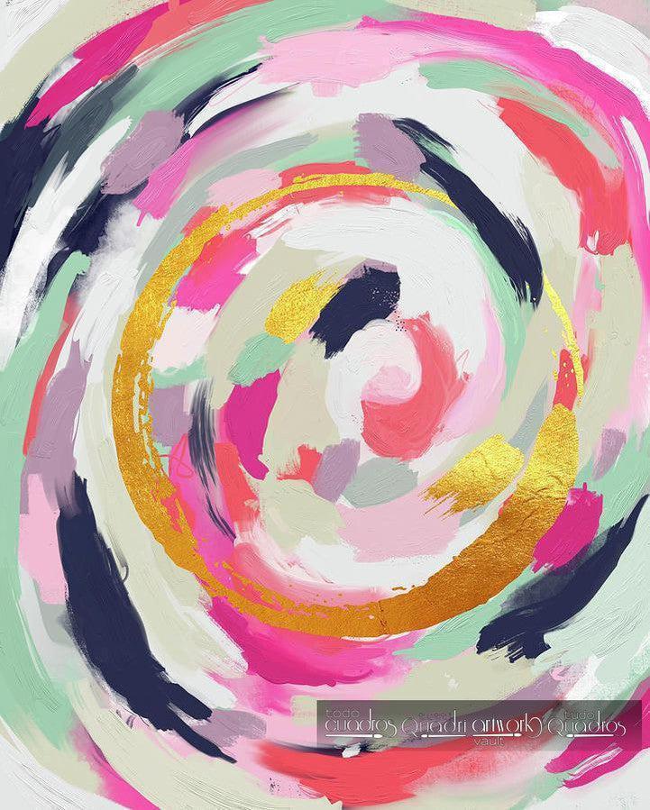 Spirale aus Japan, Abstrakt
