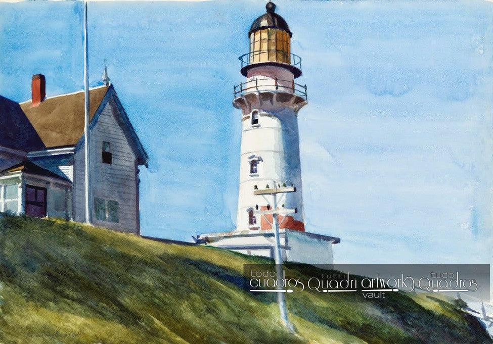 Leuchtturm mit zwei Lichtern, Hopper