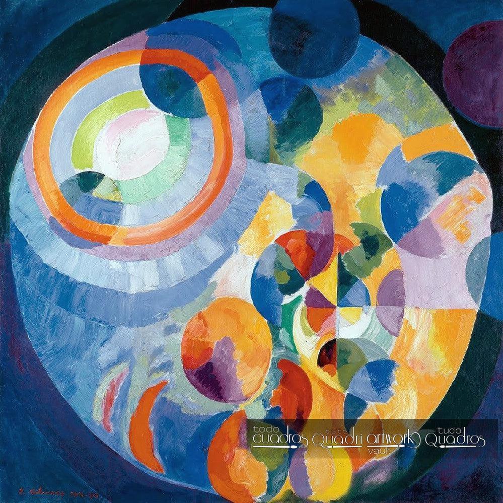Kreisformen. Sonne, Mond, R. Delaunay