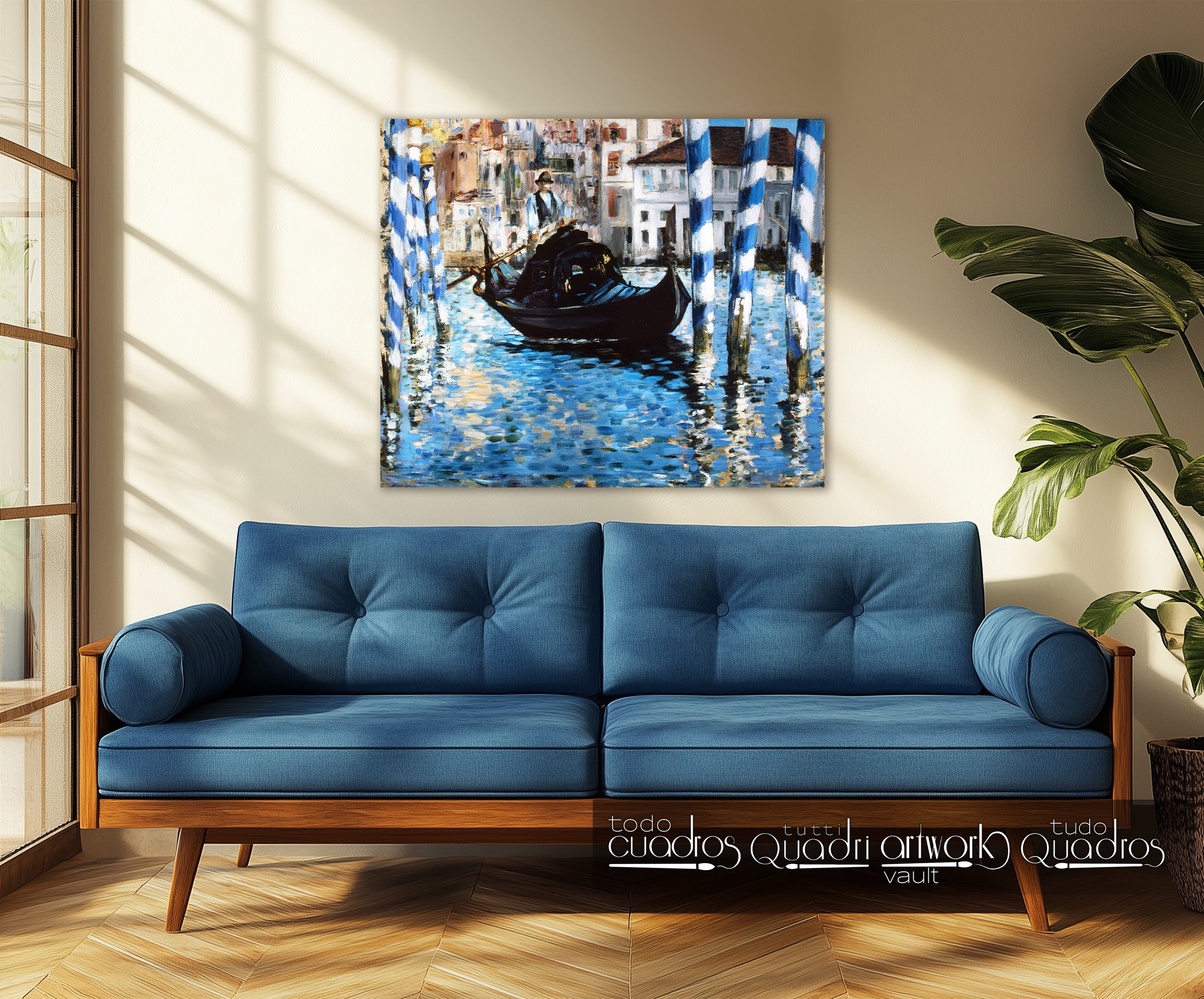 Der Canal Grande von Venedig, Manet