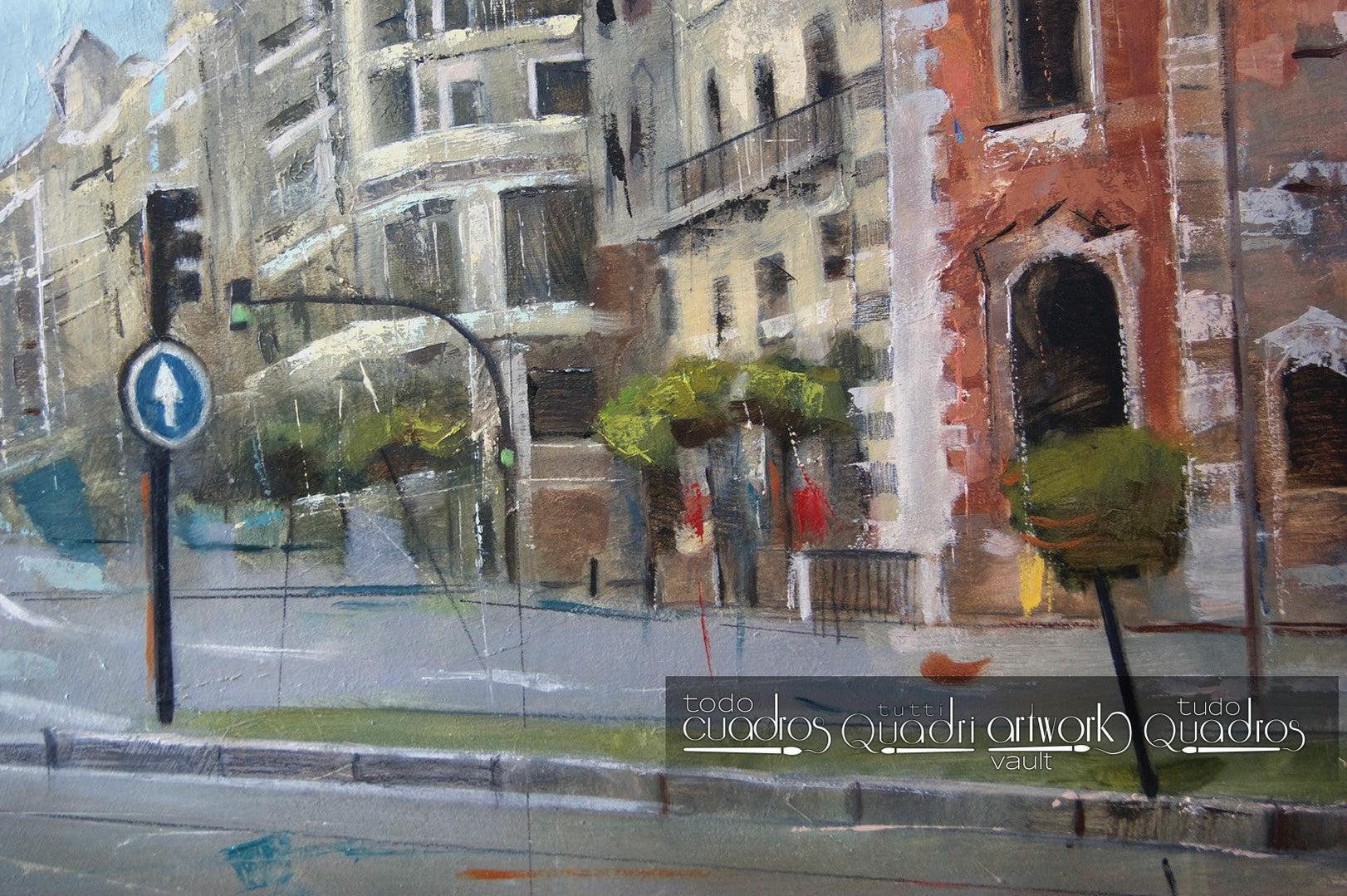 Die Gran Vía von Madrid, -<br /> Kiko Flores (2018)