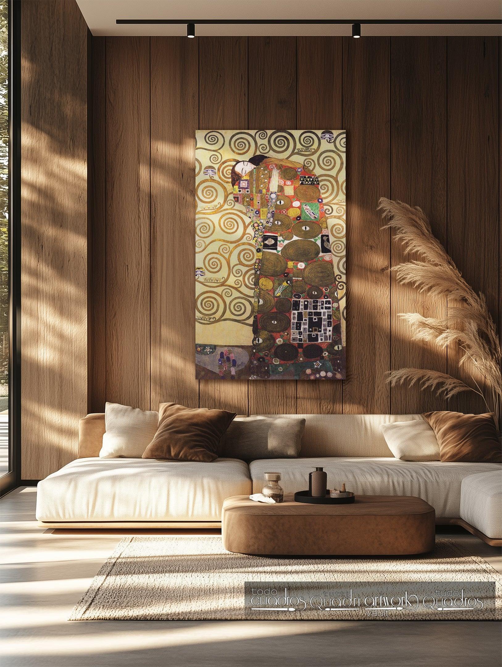 Die Umarmung, Klimt