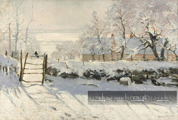Die Elster, Monet