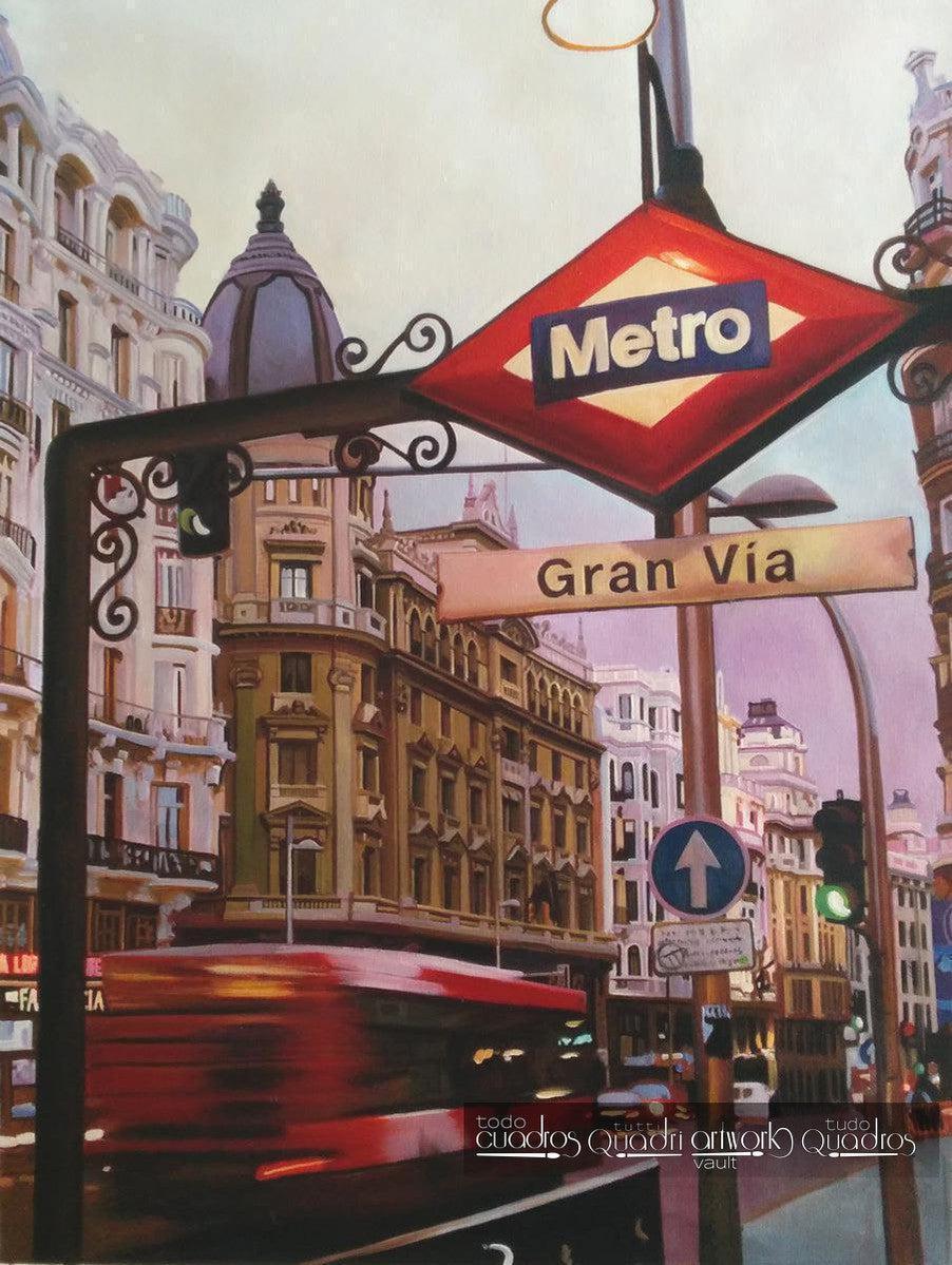 Die U-Bahn Gran Vía