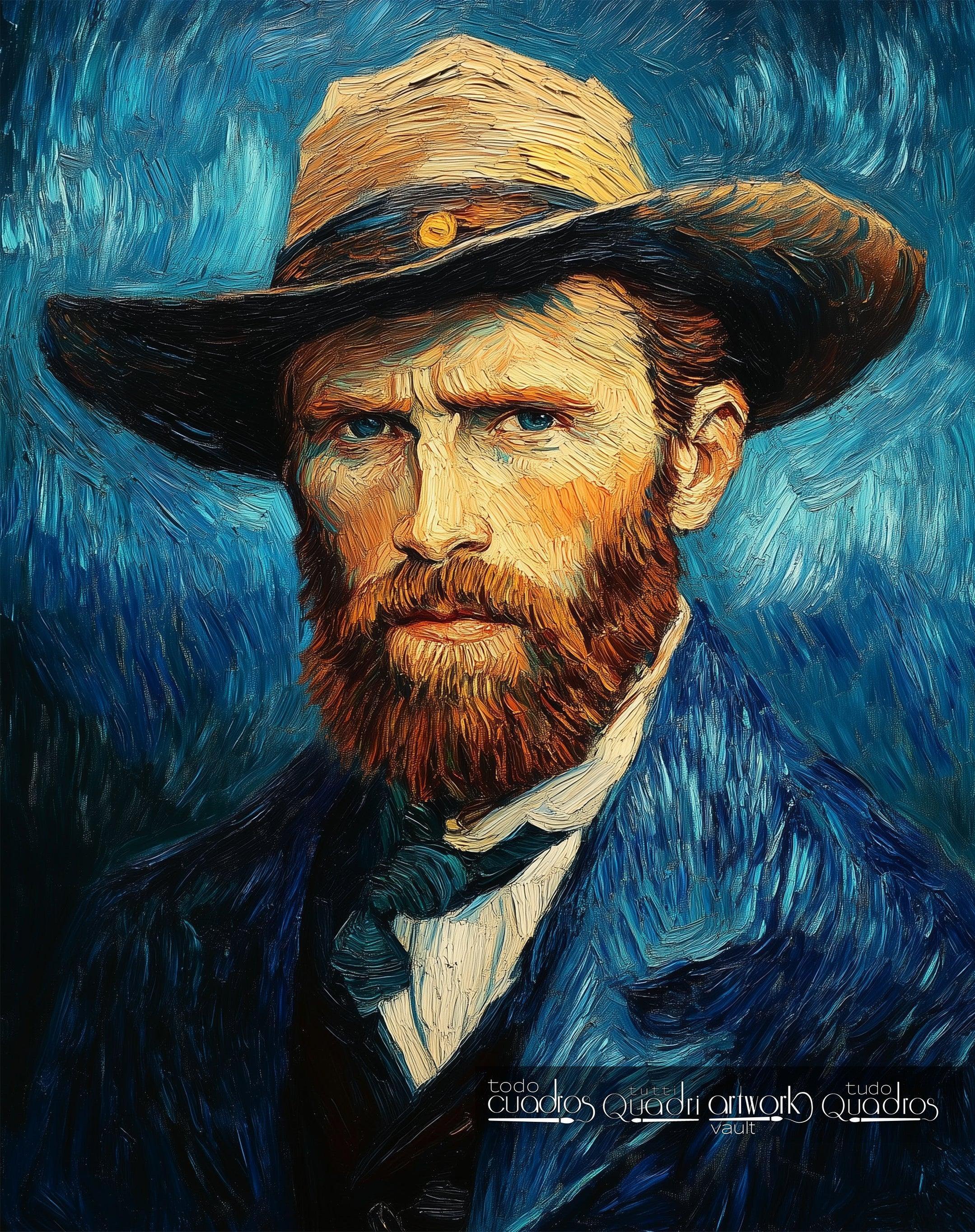 Vincents Blick, im modernen Stil von Van Gogh