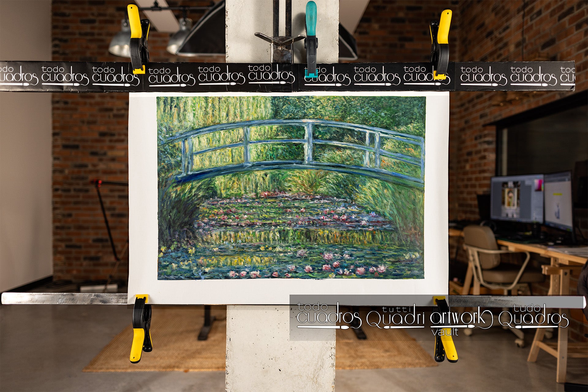 Die Japanische Brücke, Monet