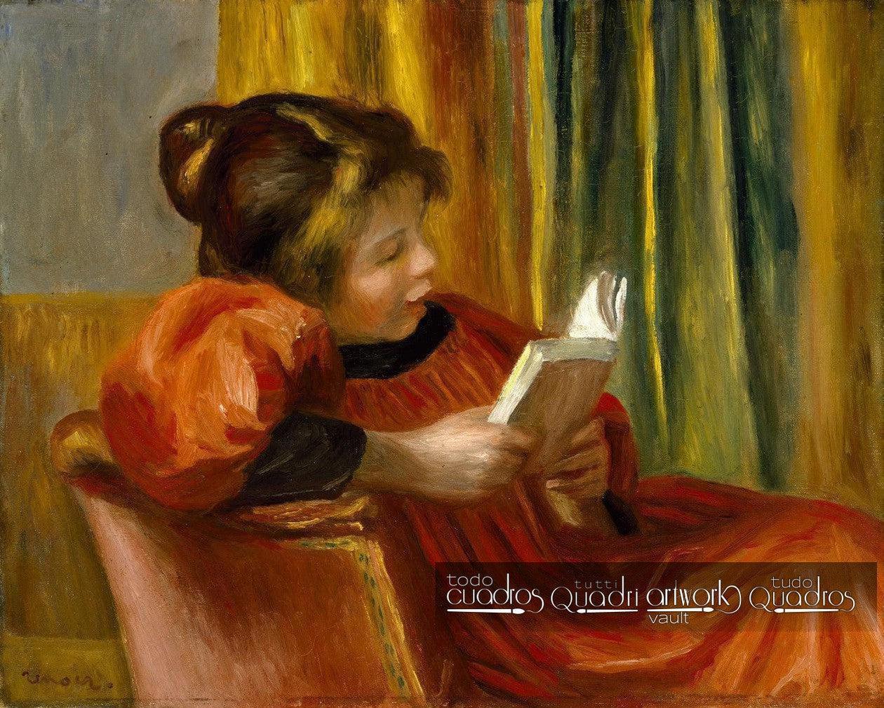 Lesendes Mädchen, Renoir