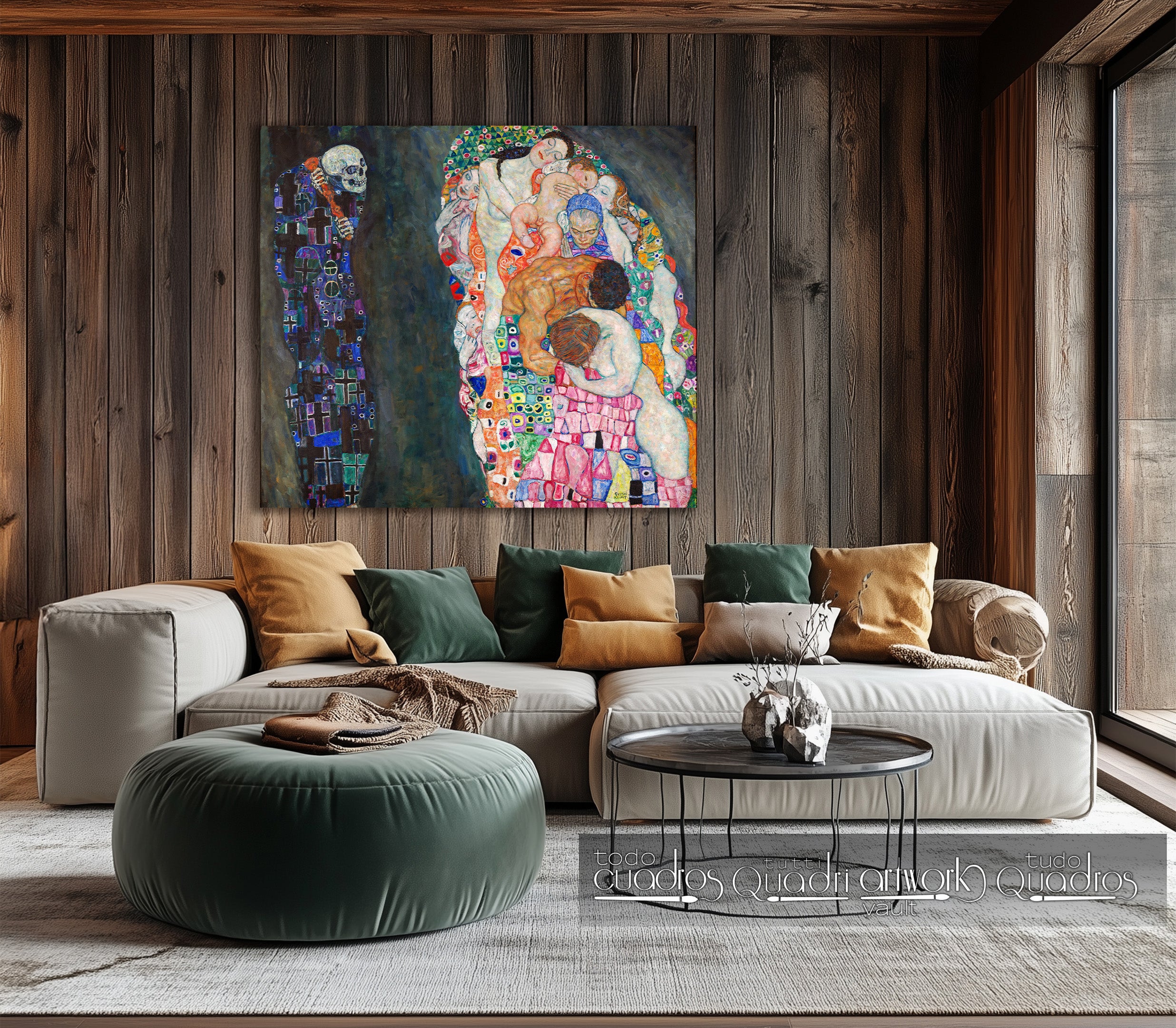 Tod und Leben, Klimt