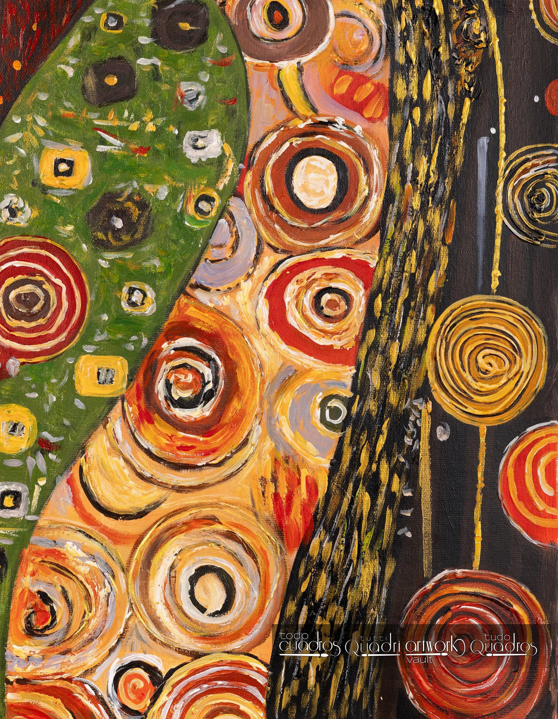 Rhythmen der Seele, im Stil von Klimt