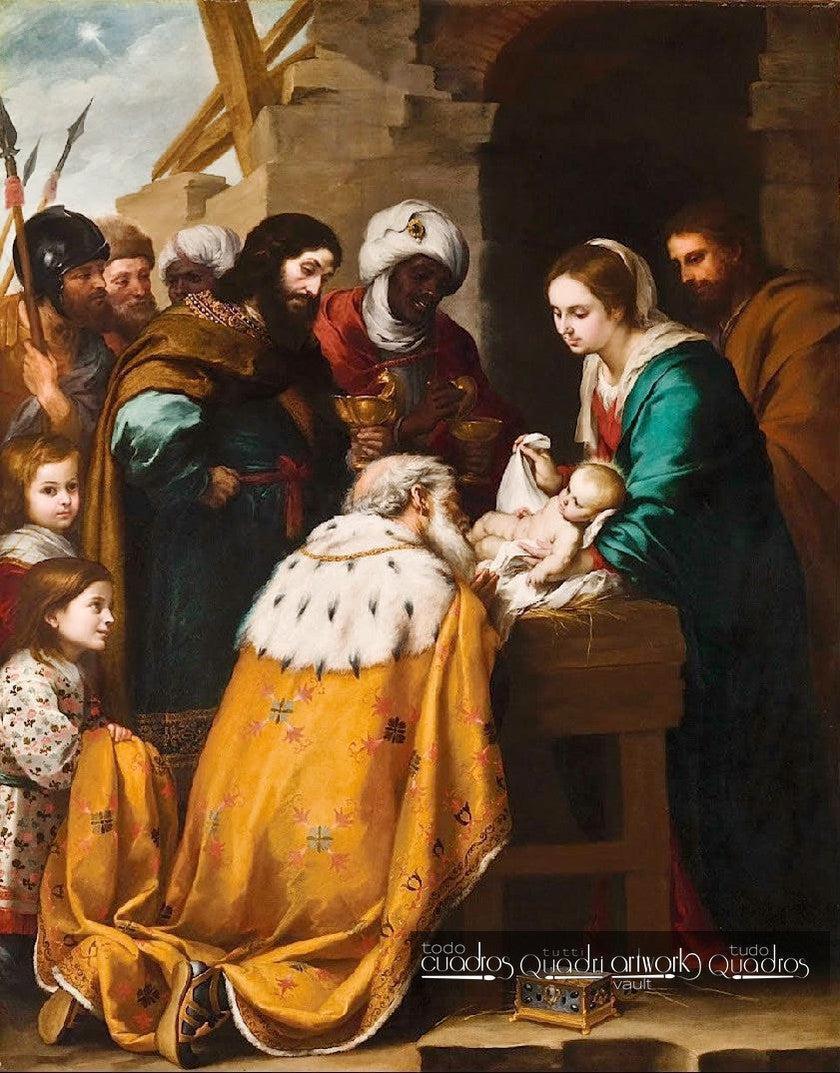 Anbetung der Heiligen Drei Könige, Murillo