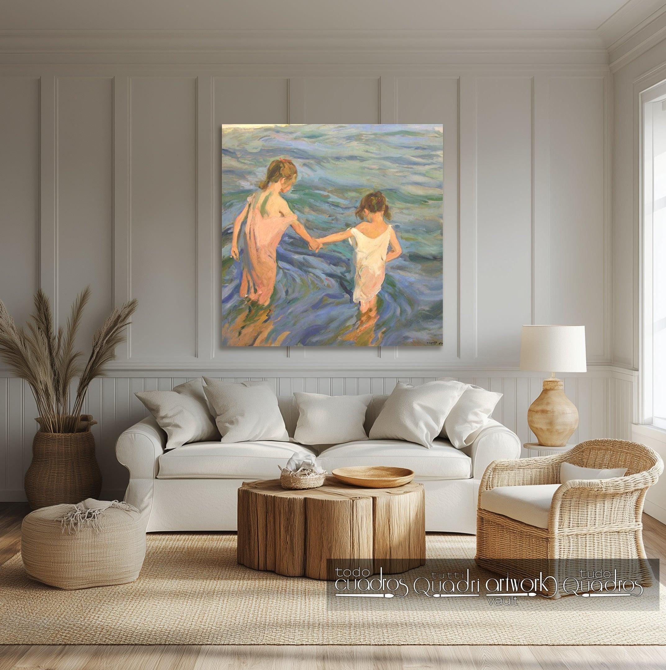 Kinder im Meer, Sorolla