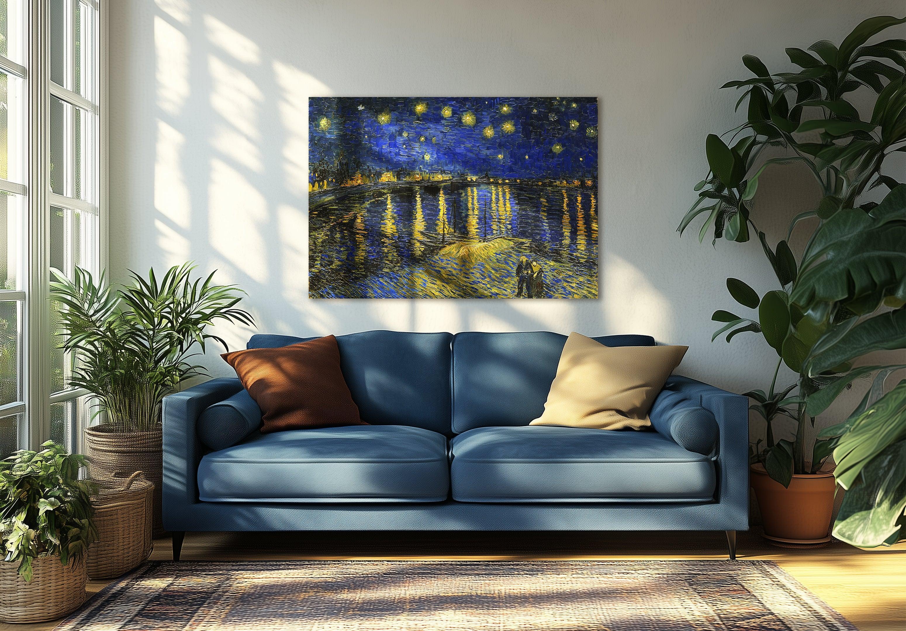 
Sternennacht über der Rhone, Van Gogh