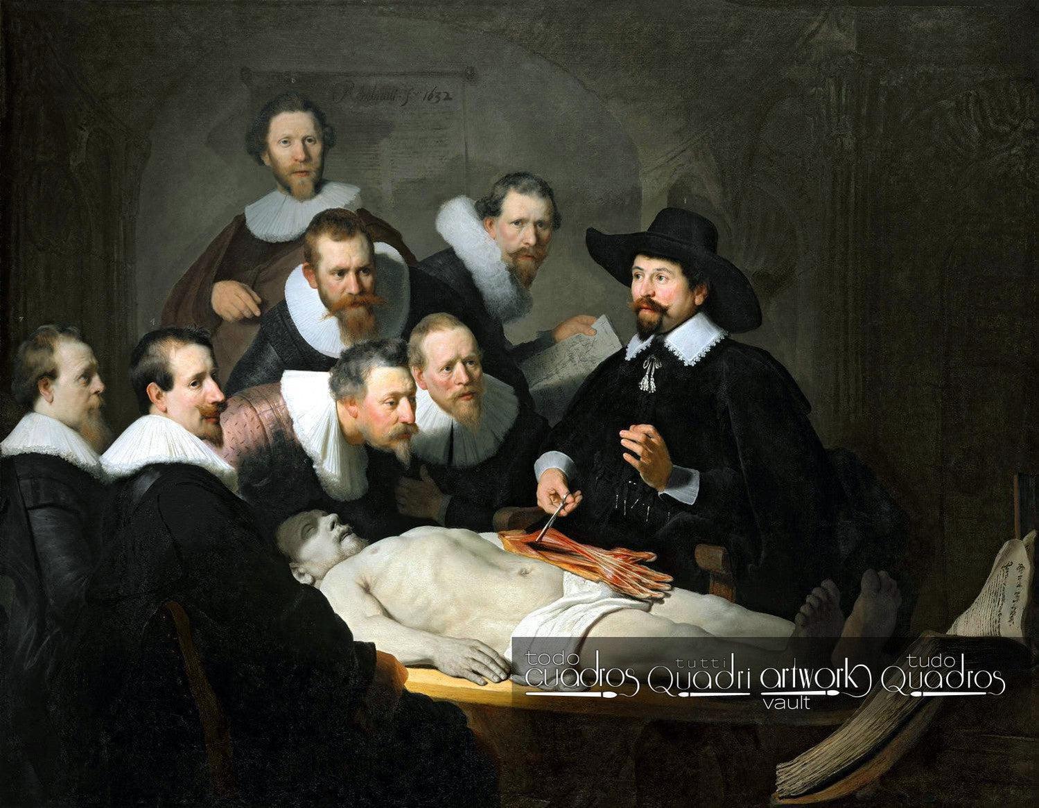 Die Anatomie des Dr. Tulp, Rembrandt