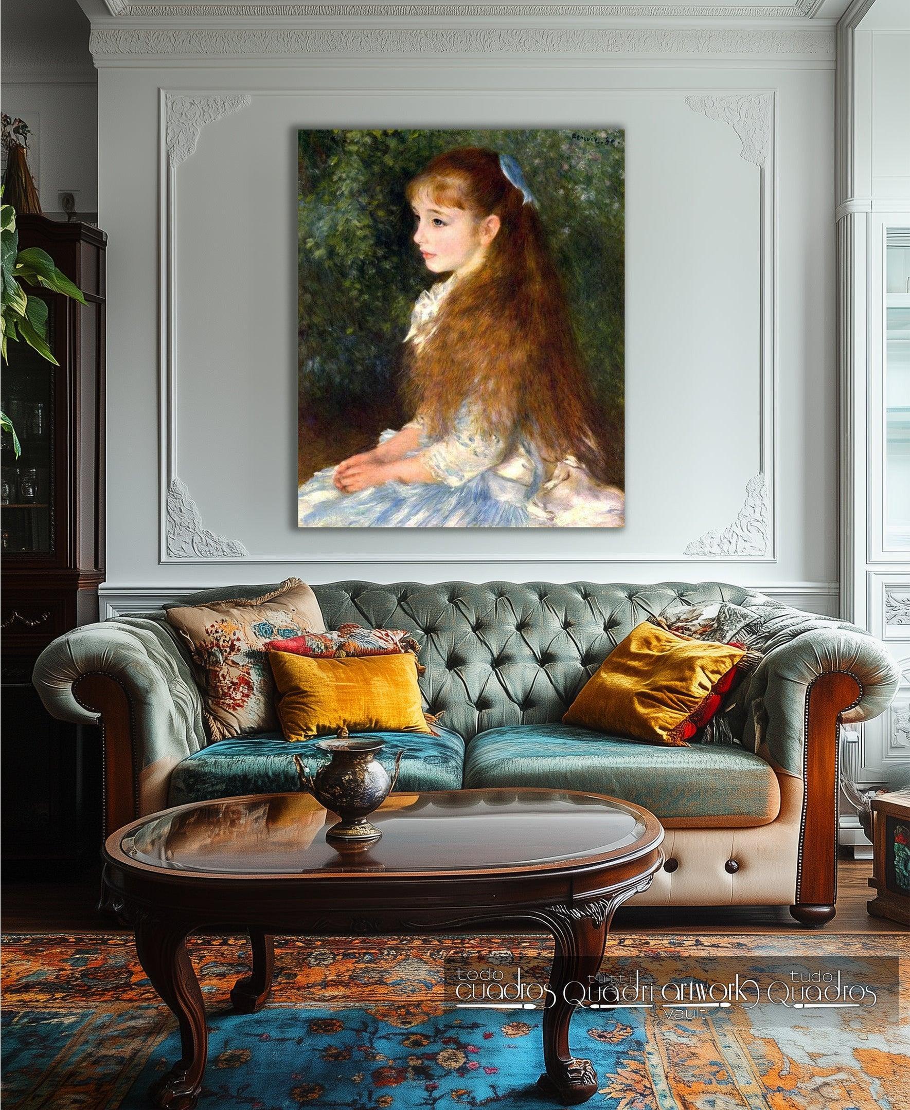 Porträt von Irène Cahen d’Anvers, Renoir