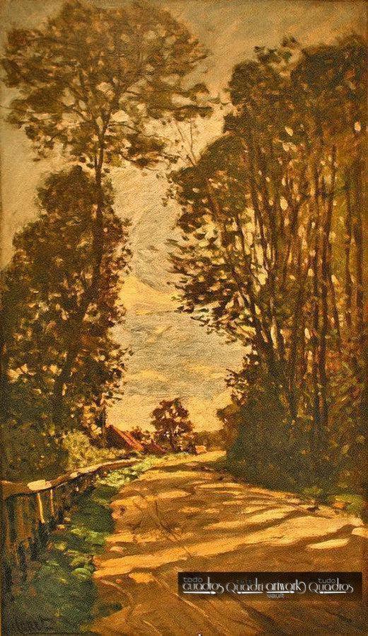 Weg zum Hof Saint-Siméon bei Honfleur, Monet