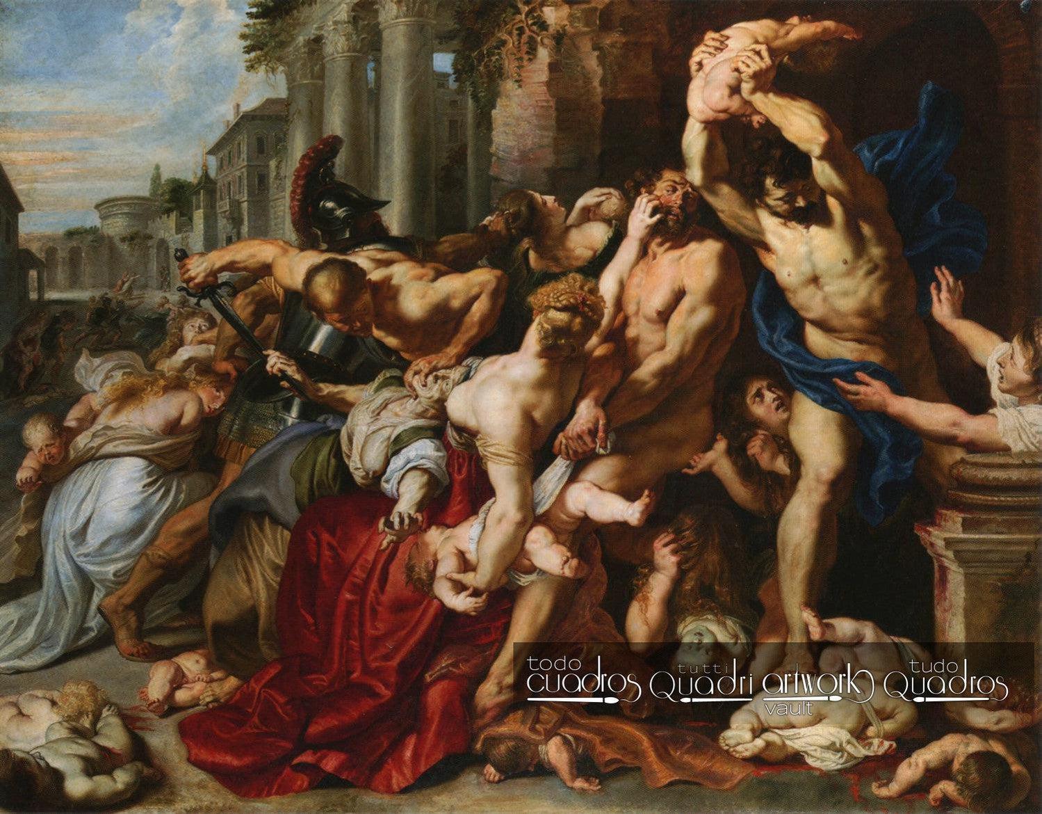 Der bethlehemitische Kindermord, Rubens