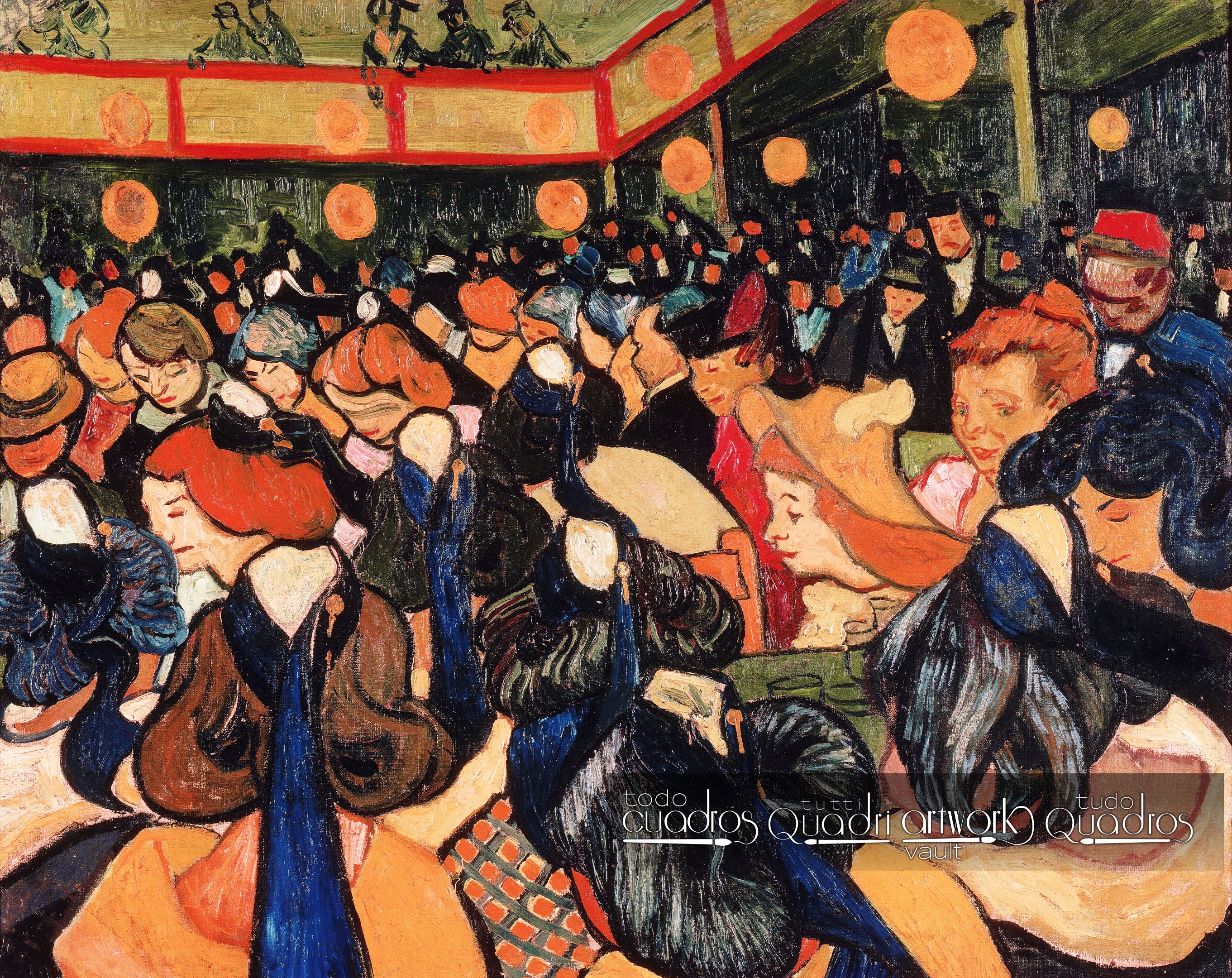 Tanzhalle in Arles, Van Gogh