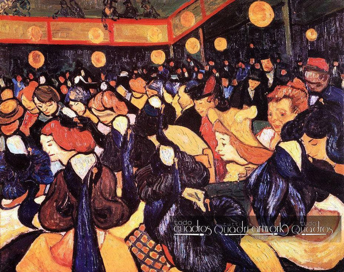 Tanzhalle in Arles, Van Gogh