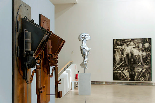 Exposición de objetos artísticos.