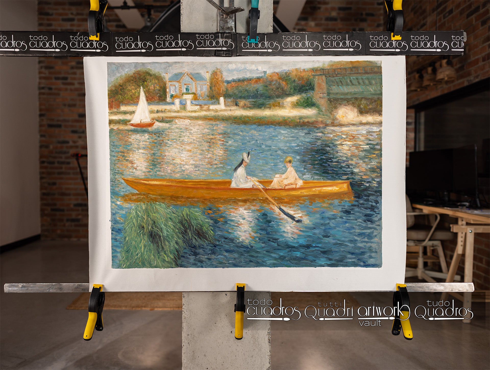 Die Seine bei Asnières, Renoir