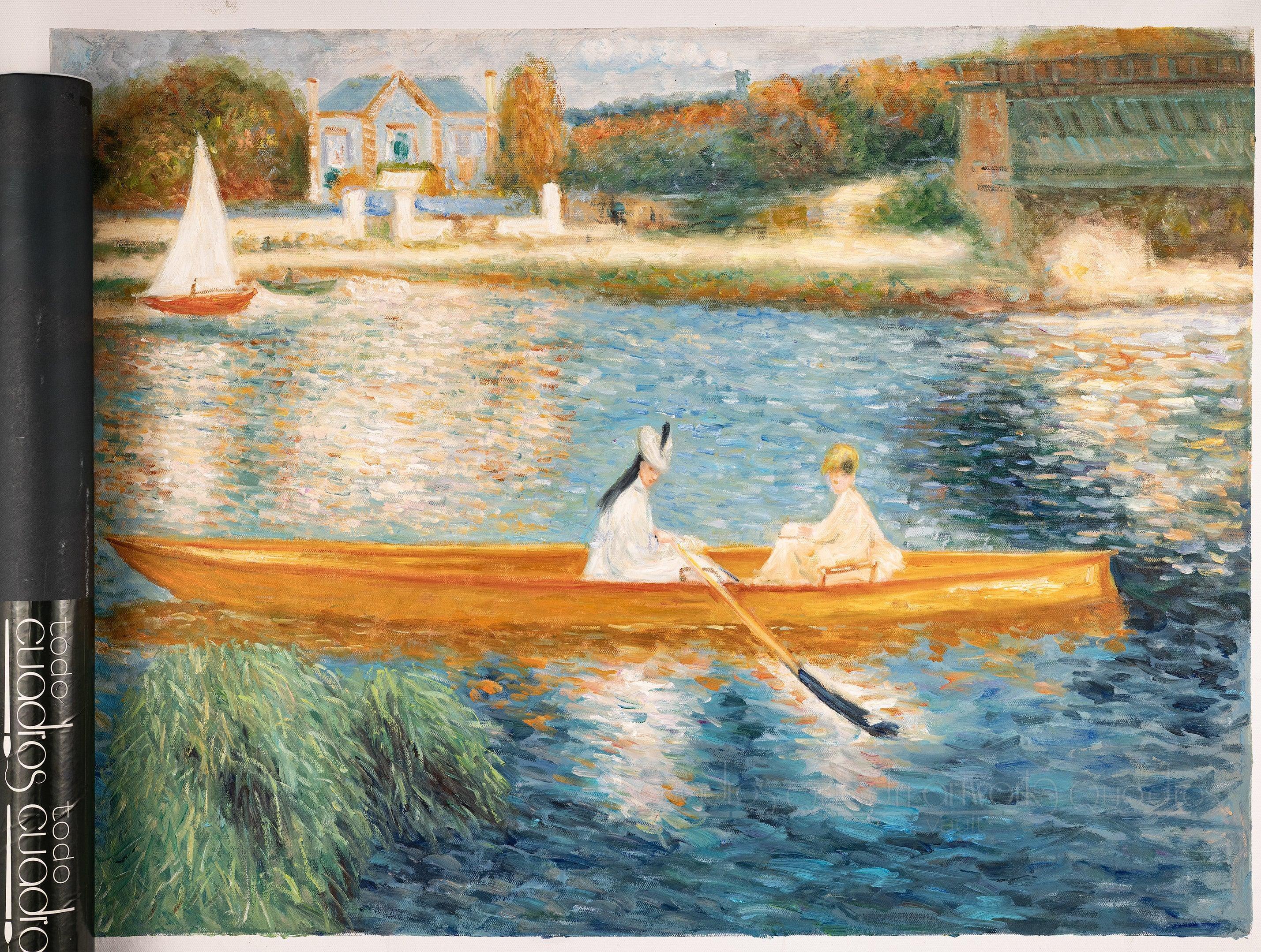 Die Seine bei Asnières, Renoir