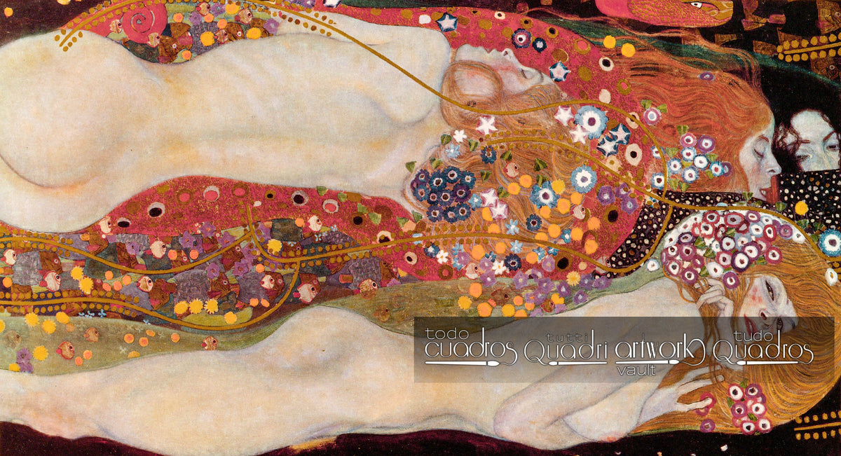 Wasserschlangen II, Klimt