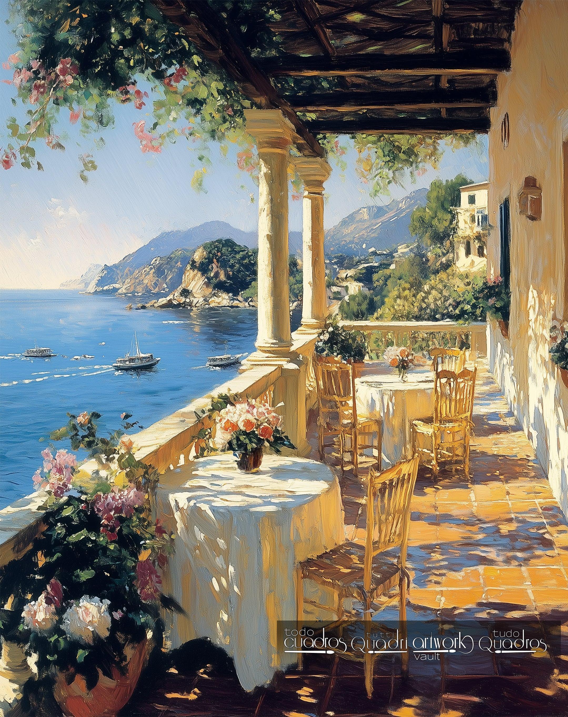 Im Schutz der Sonne, im Stil von Sorolla